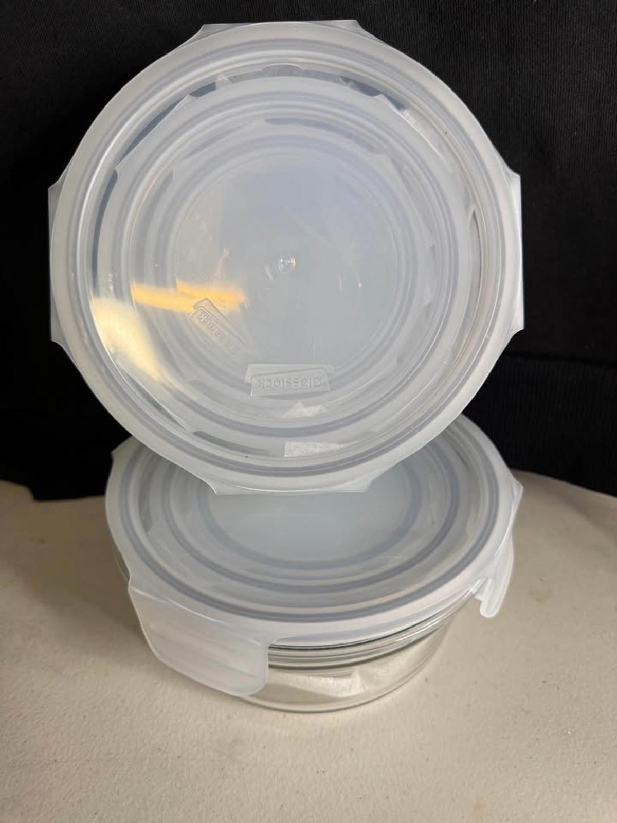 Glasslock Glass Food Containers Set