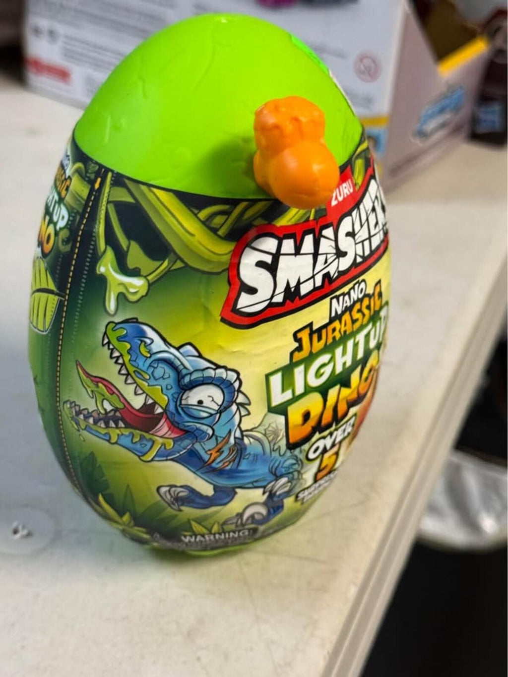 Zuru Smashers Nano Jurassic Lightup Dino Egg