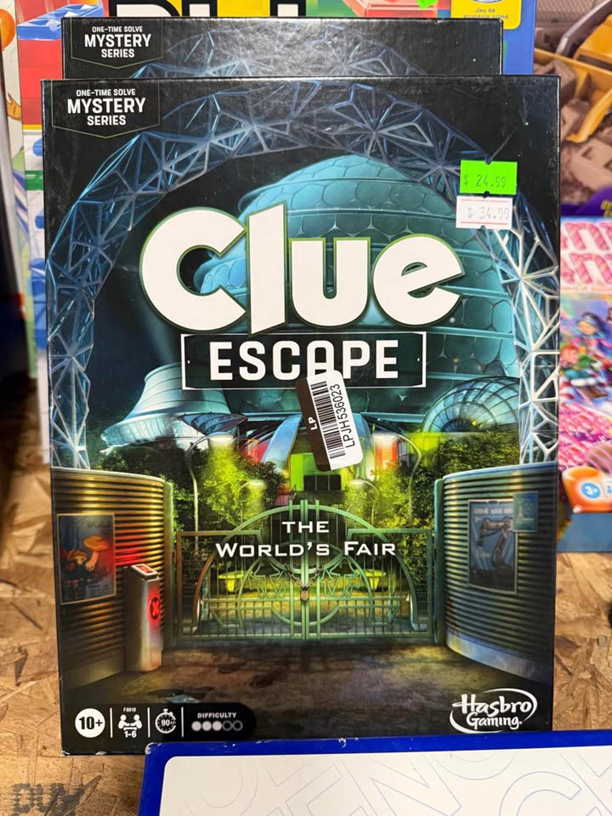 Clue Escape game
