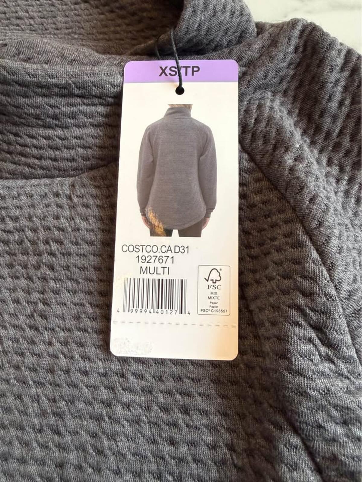 Bench. Waffle Knit High Neck Top XS/TP