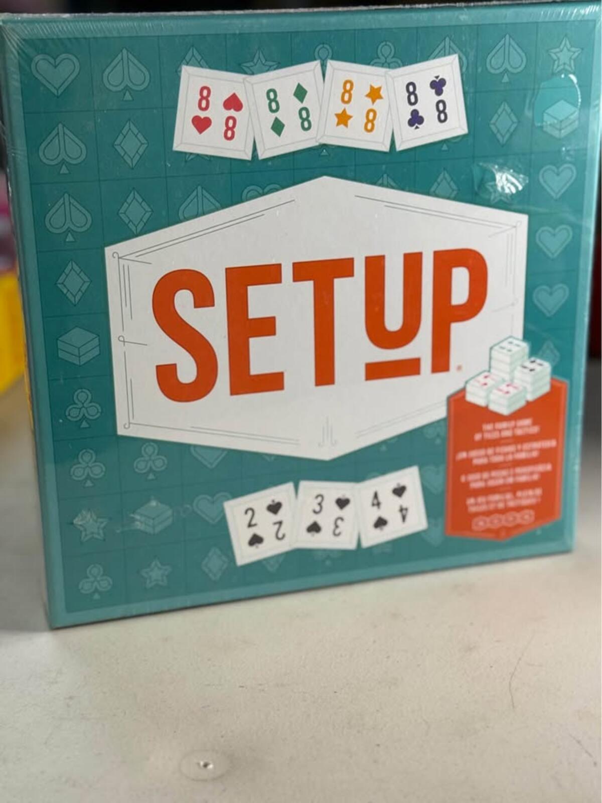 New Sealed Jacob Berg SETUP Board Game