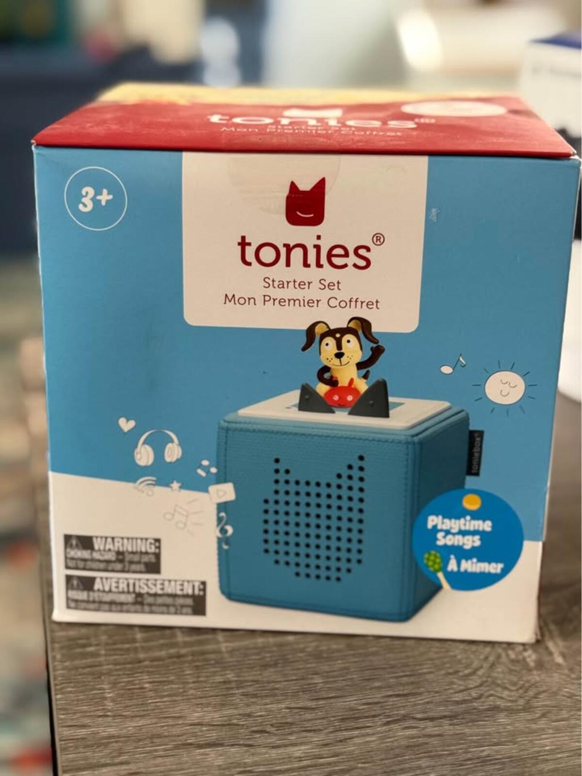 Tonies Starter Set Toniebox Playtime Songs 3+