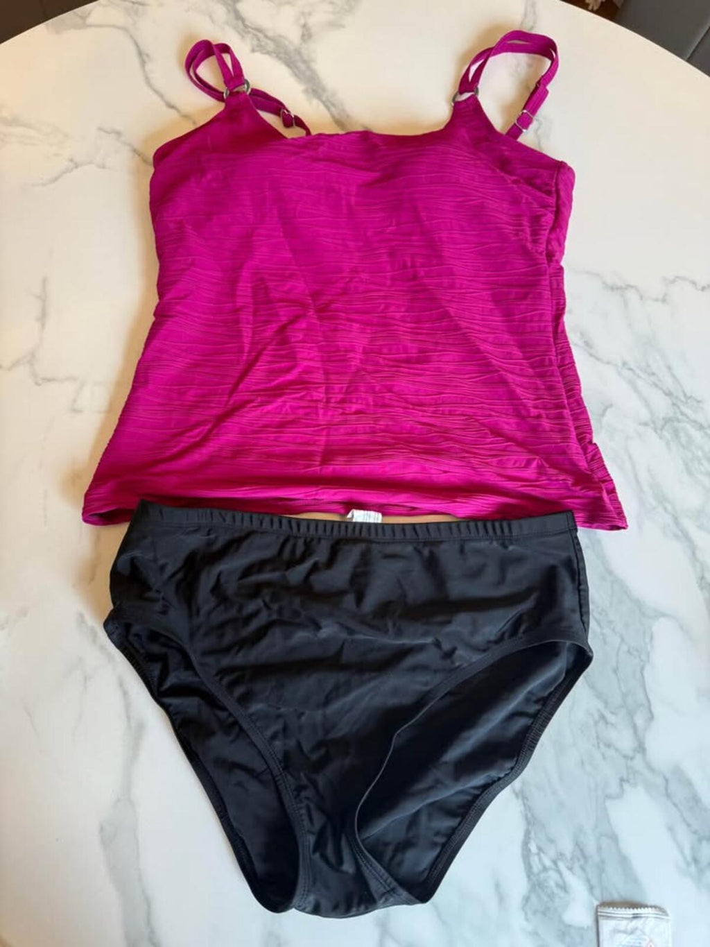 Christina Two-Piece Tankini Swimsuit Size 14