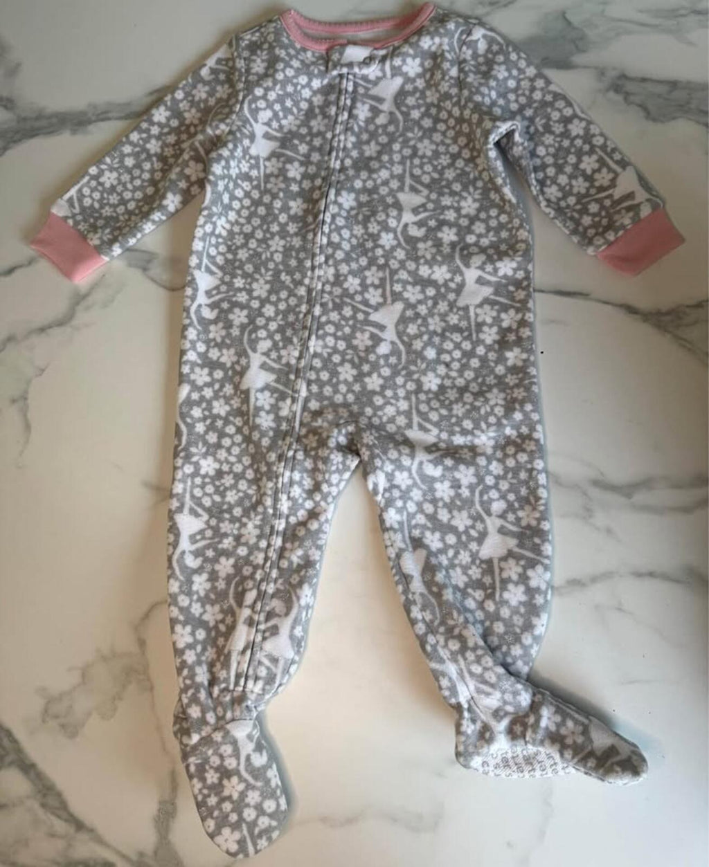 Carter's 12m Ballerina Fleece Footed Sleeper