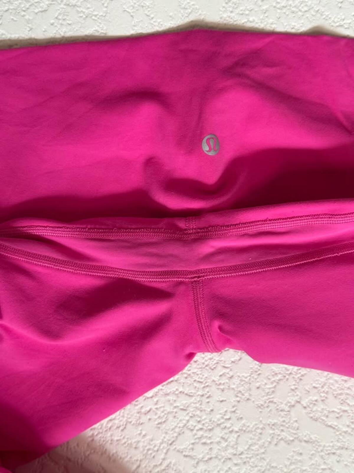Lululemon Pink Capri Leggings Size 10