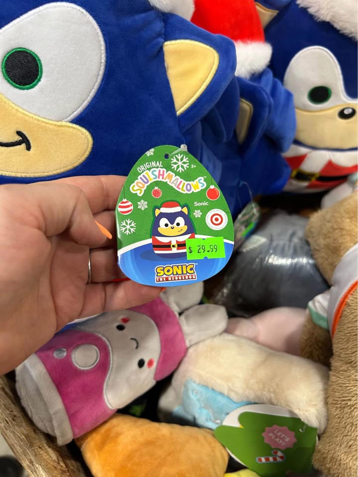 Christmas sonic Squishmallow