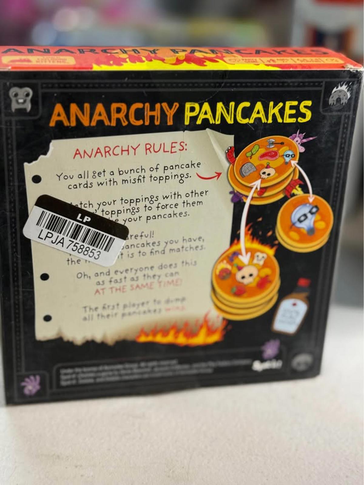 Anarchy Pancakes Card Game Exploding Kittens