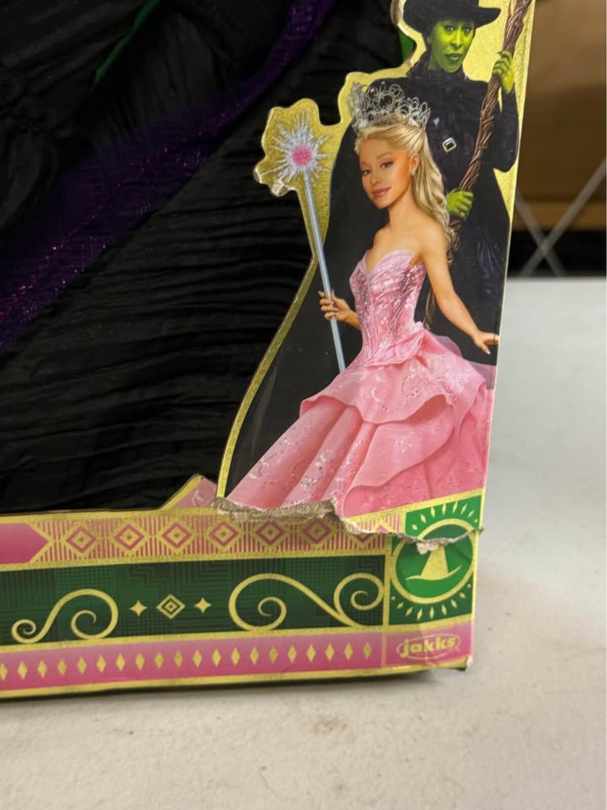 Jakks Wicked Elphaba Witch Costume Kids 4-6X Halloween Dress Up