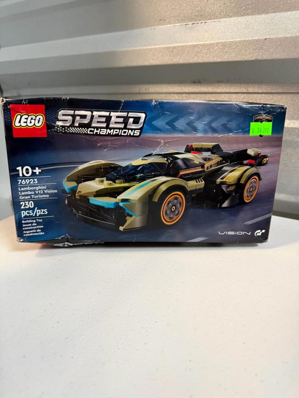 LEGO Speed Champions Lamborghini V12 Vision Gran Turismo Set 76923