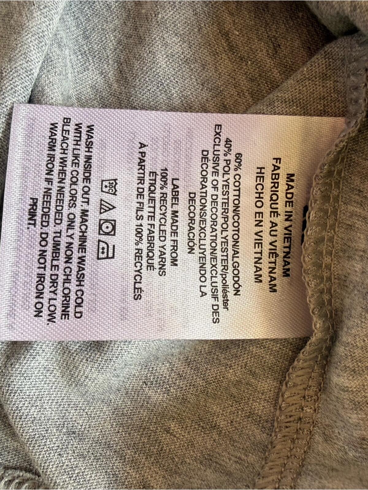 adidas Gray Crewneck Performance Tee