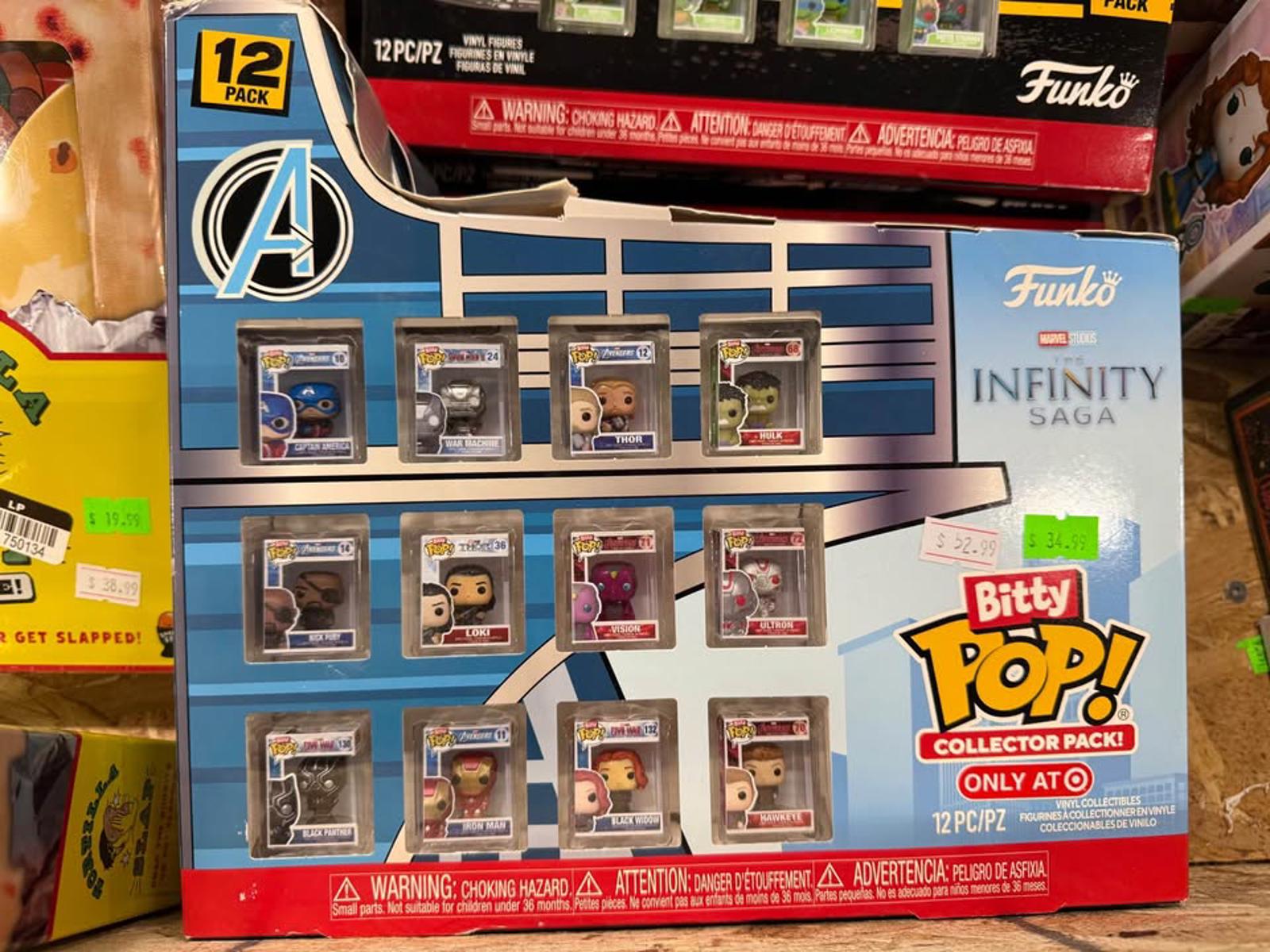 Bitty Pops- Avengers Infinity Saga